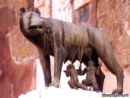 волчица является одним из главных символов города Рима