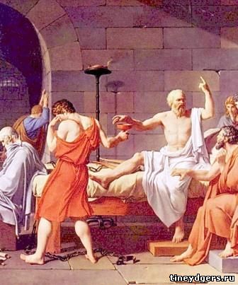 Сократ принимает яд