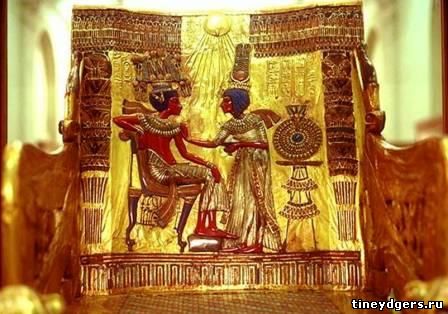 трон древнего египта