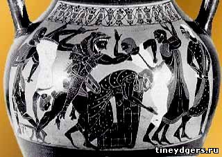 Геракл зарубил царя Бусириса