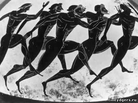 древнейший вид спорта - бег